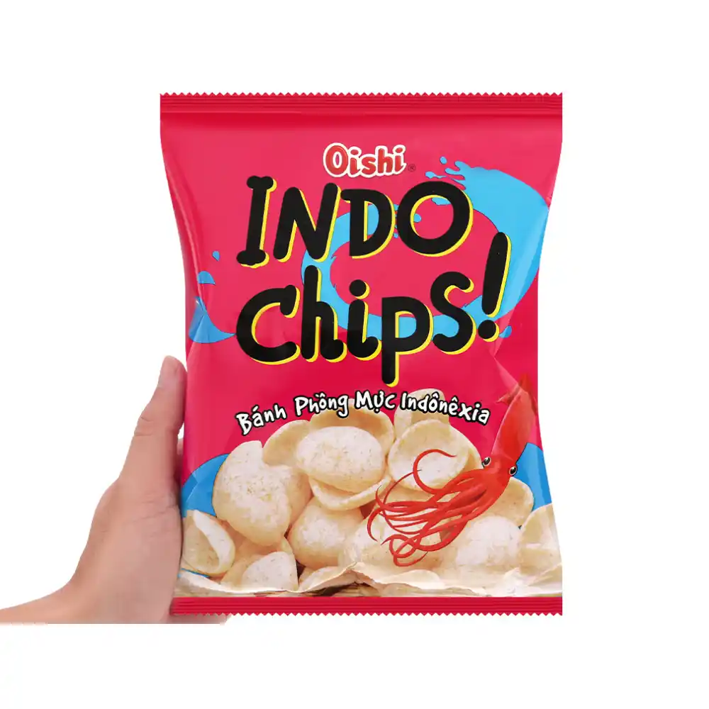 Snack phồng mực Oishi gói 110g