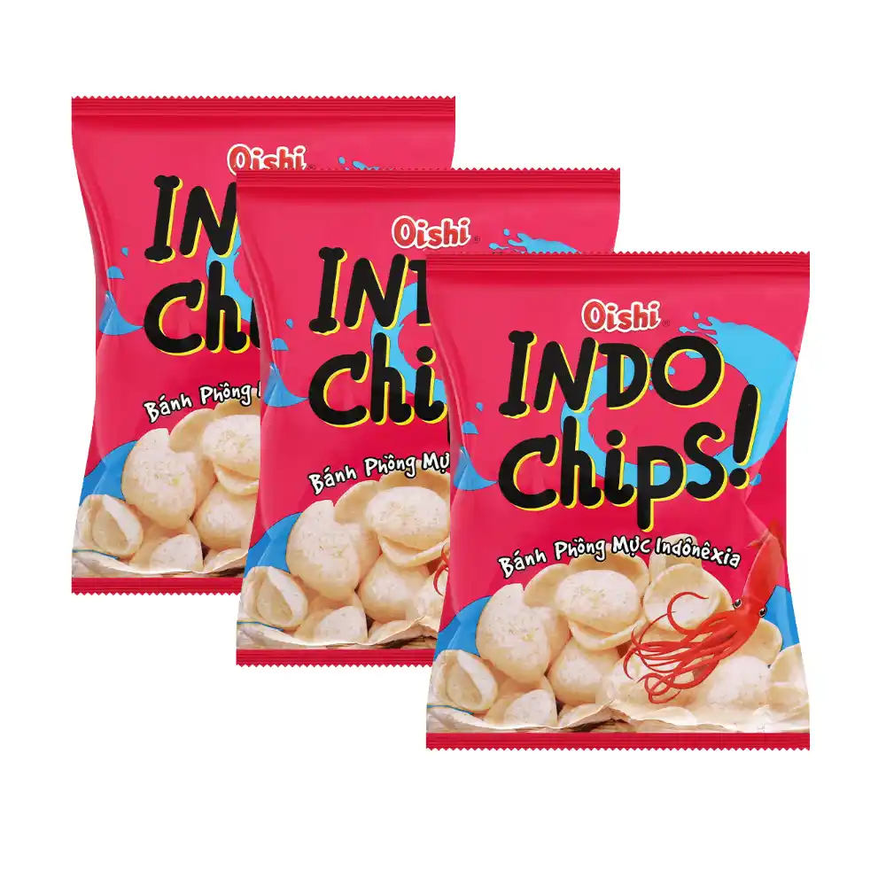 Snack phồng mực Oishi gói 110g