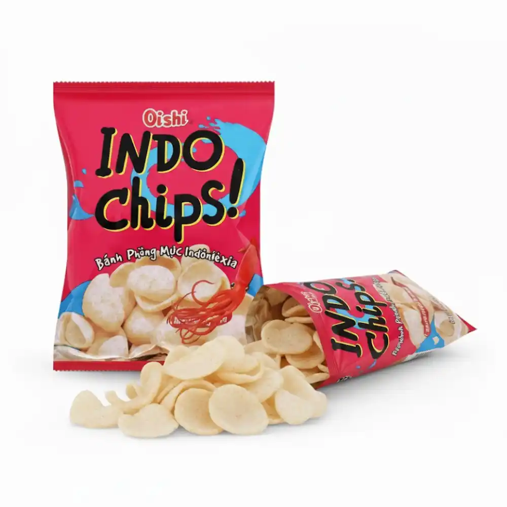 Snack phồng mực Oishi gói 34g