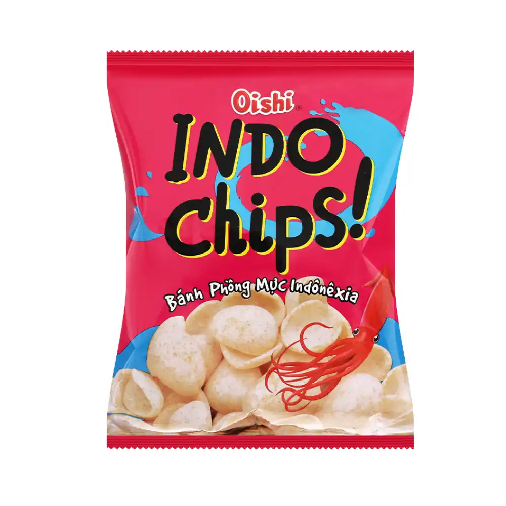 Snack phồng mực Oishi gói 68g