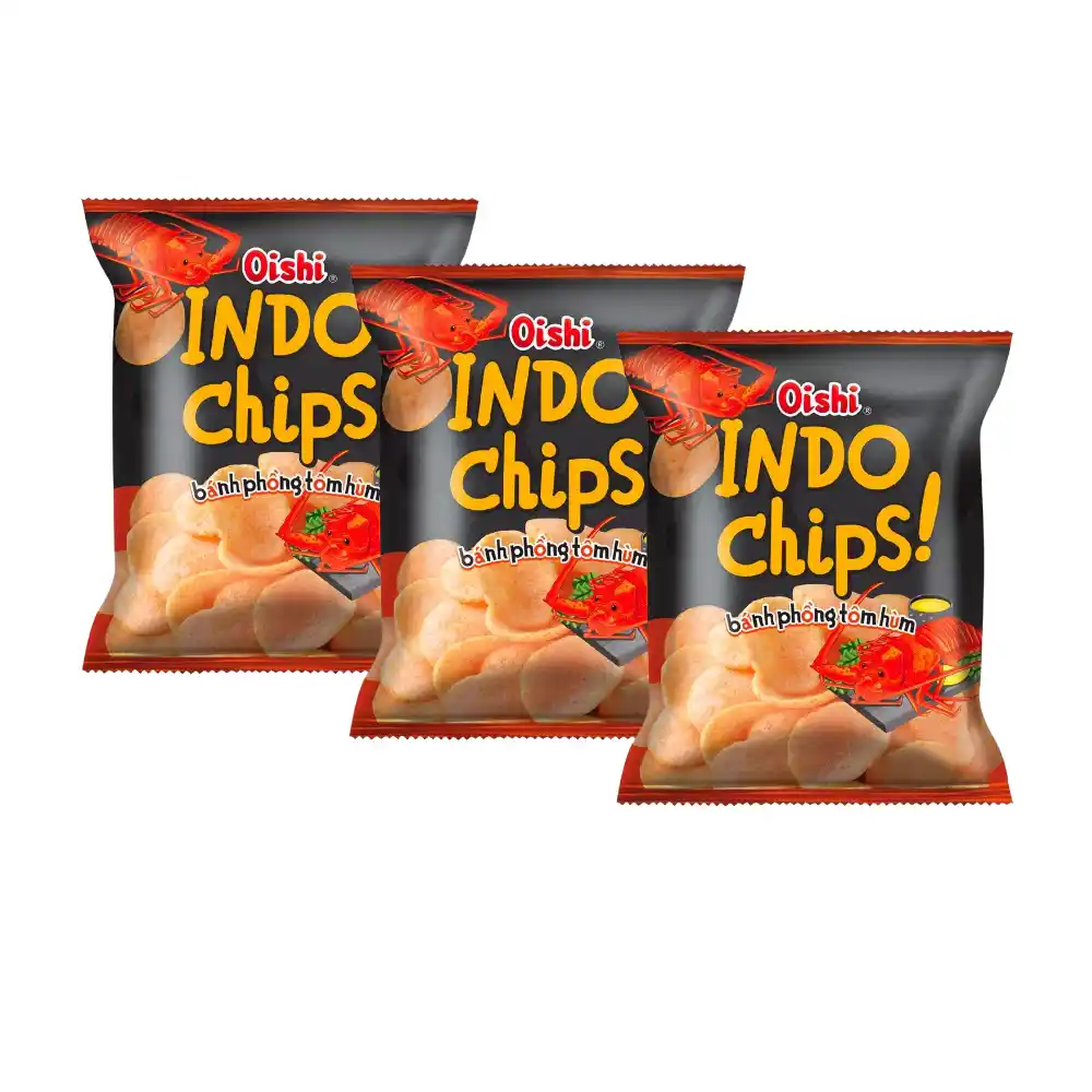 Snack phồng tôm hùm Oishi gói 68g