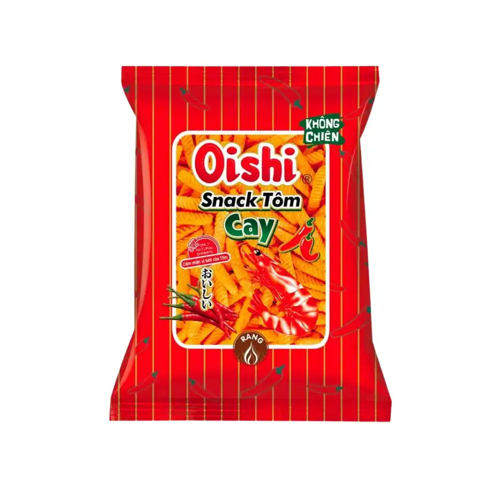 Snack tôm cay Oishi gói 68g
