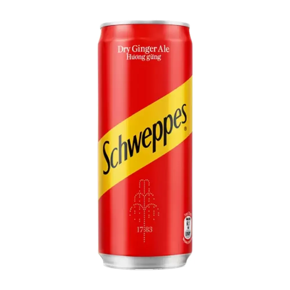 Soda Schweppes Dry Ginger Ale 320ml