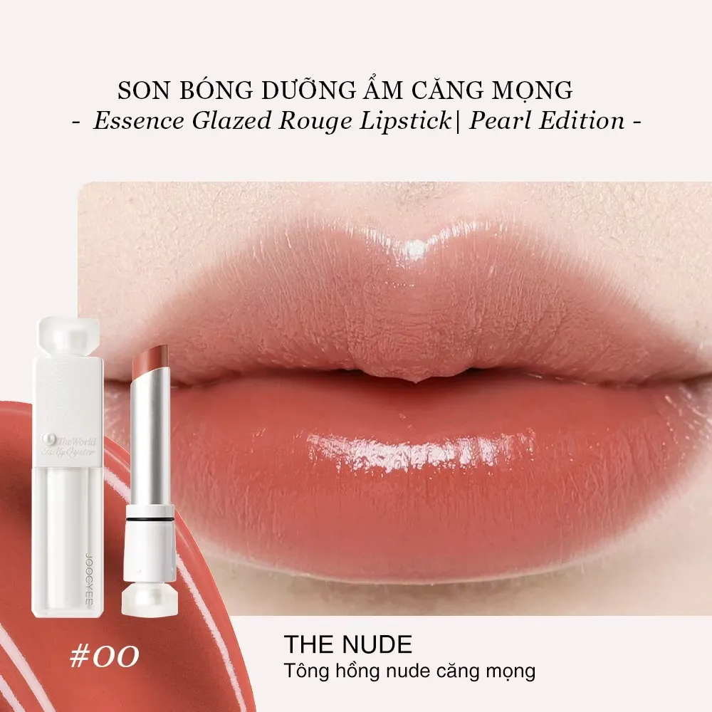 Son bóng collagen Joocyee Essence Glazed 3.5g