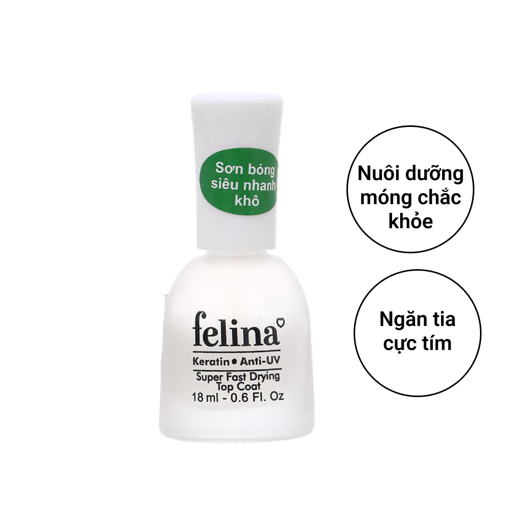 Sơn bóng Felina siêu nhanh khô CB007 18ml