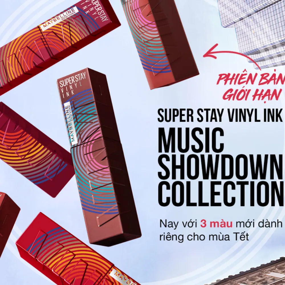 Son Bóng Maybelline 10/15/61/62/63/65/115/120/125/130/160 4.2ml
