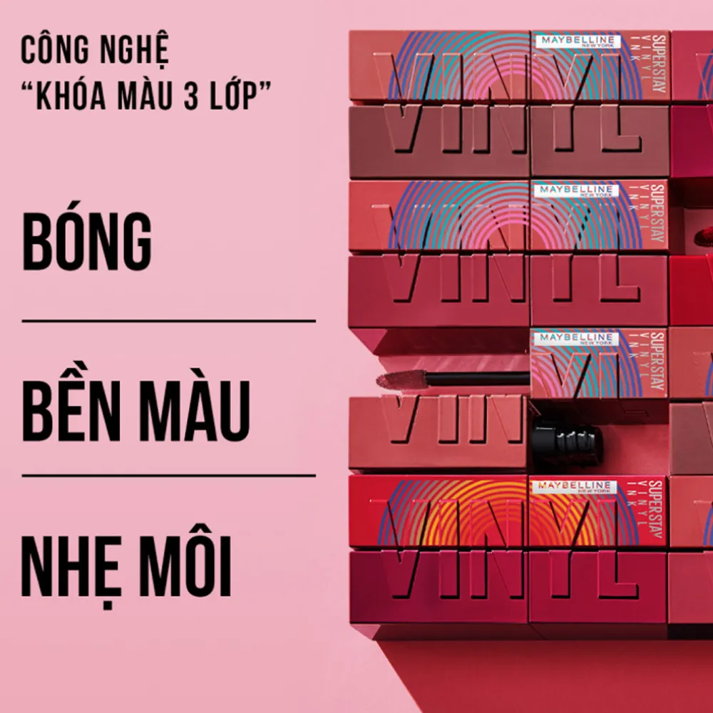 Son Bóng Maybelline 10/15/61/62/63/65/115/120/125/130/160 4.2ml
