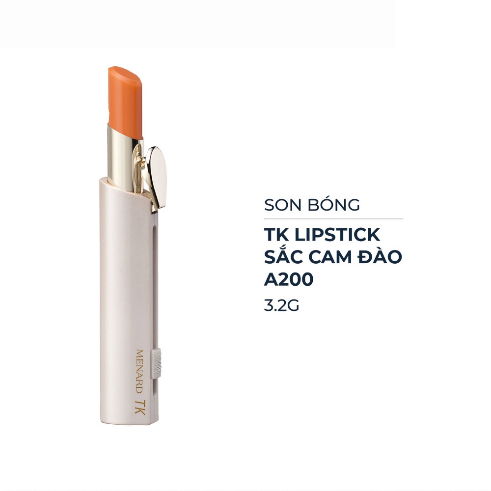 Son bóng Menard TK màu hồng mẫu đơn A130/hồng thanh tú A300/cam đào A200/đỏ quyến rũ A36 3.2g
