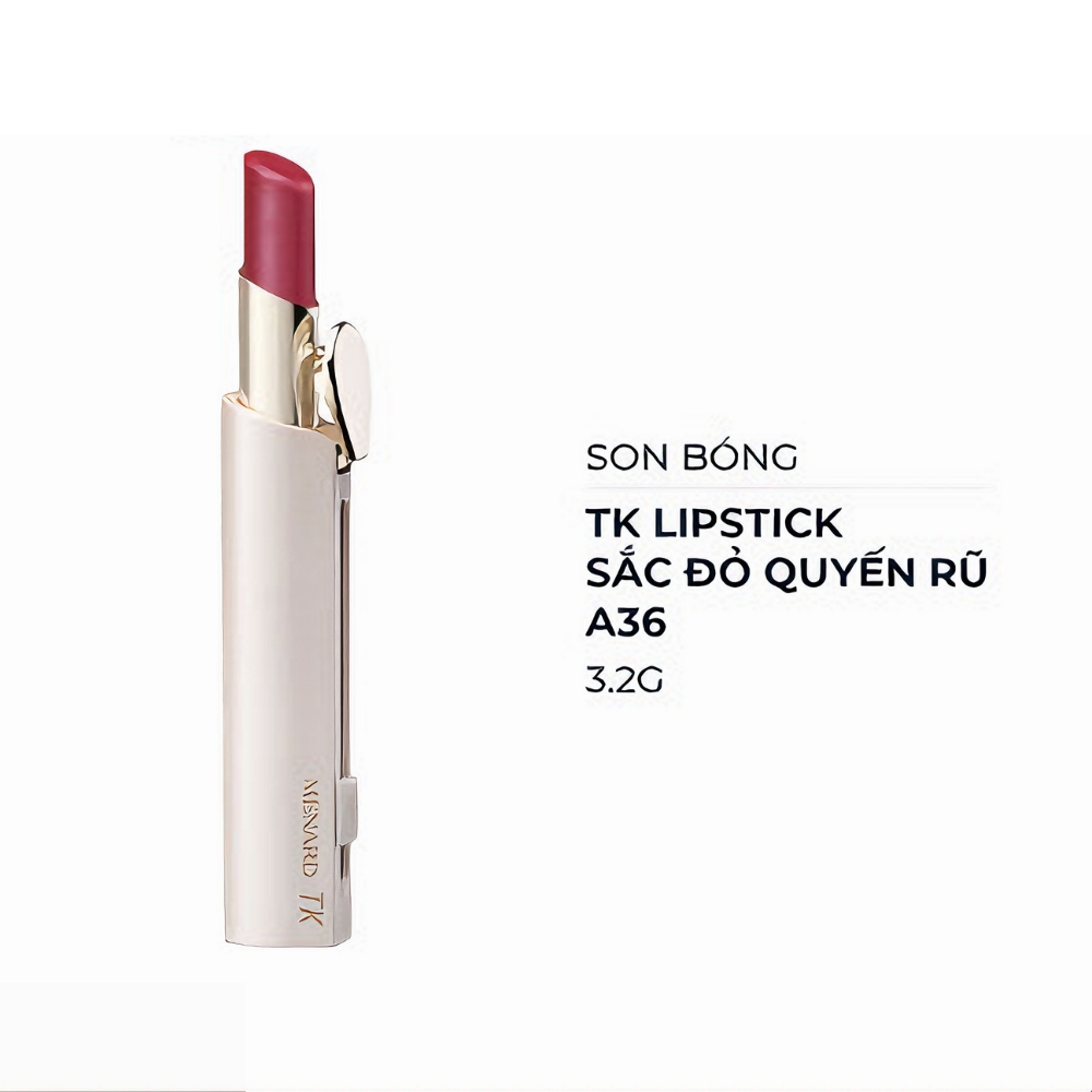 Son bóng Menard TK màu hồng mẫu đơn A130/hồng thanh tú A300/cam đào A200/đỏ quyến rũ A36 3.2g