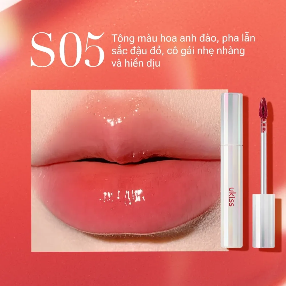 Son bóng tráng gương Ukiss 3g (nhiều màu)