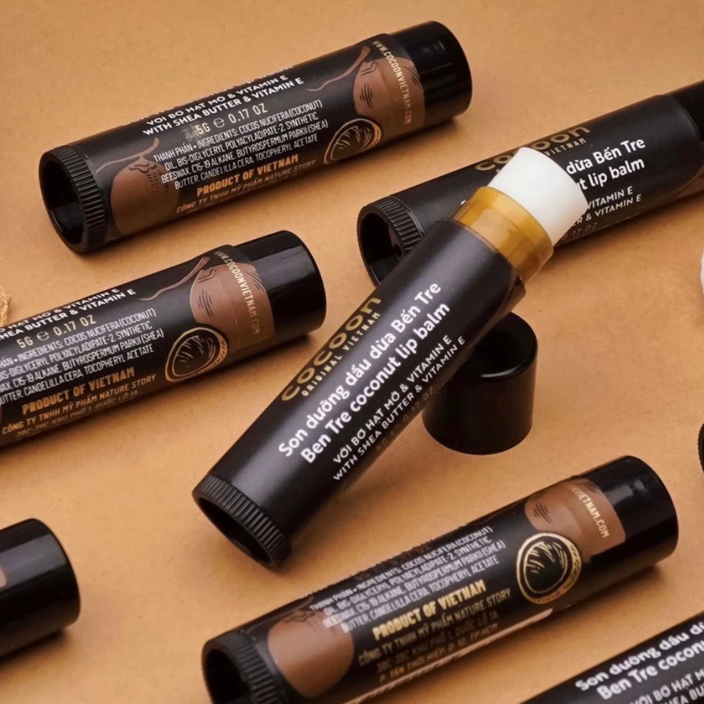 Son dưỡng Cocoon dầu dừa Bến Tre 5g