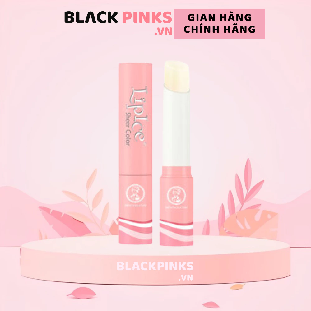 Son dưỡng LipIce hiệu chỉnh sắc môi màu Rose / Natural hương tinh khiết /Orange - Cam đào /Đỏ gạch /Hồng đất 2.4g