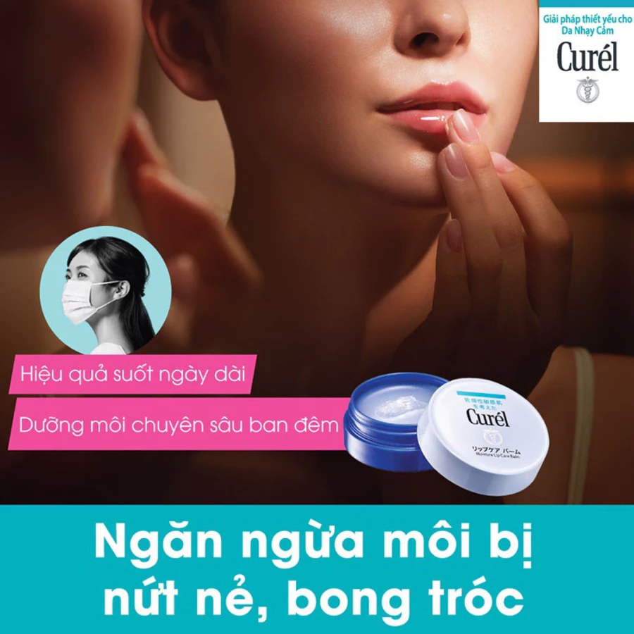 Son dưỡng môi Curél chuyên sâu cho môi khô, nhạy cảm 4.2g