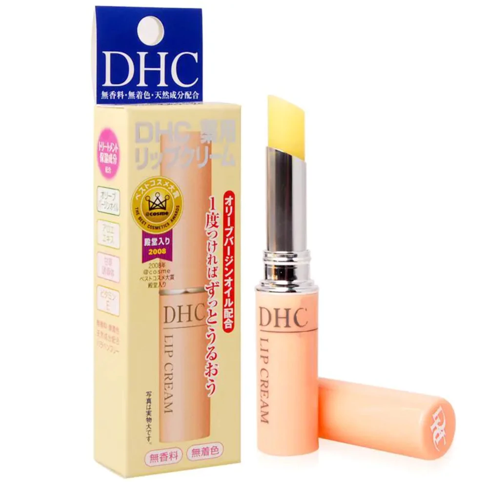 Son dưỡng môi DHC không màu hỗ trợ giảm thâm môi 1.5g