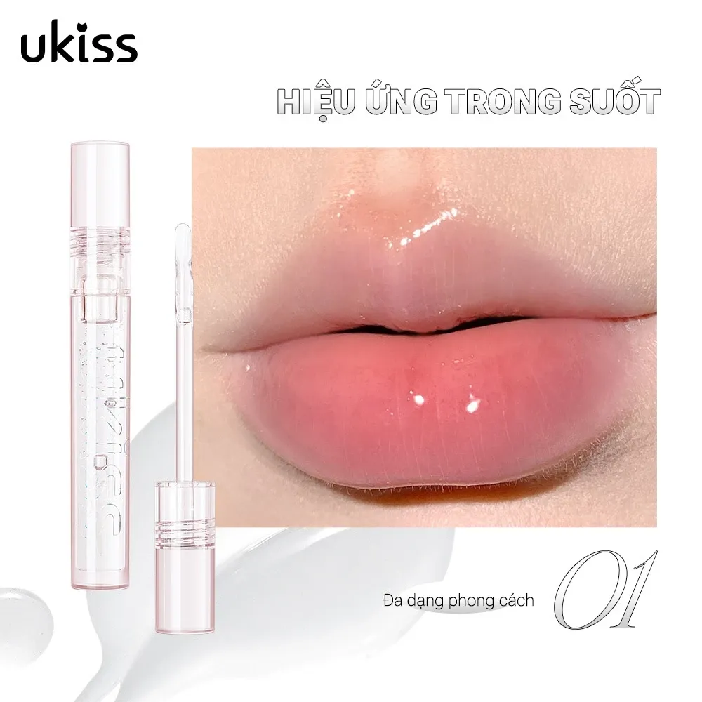 Son dưỡng Ukiss bạc hà 2ml (nhiều màu)