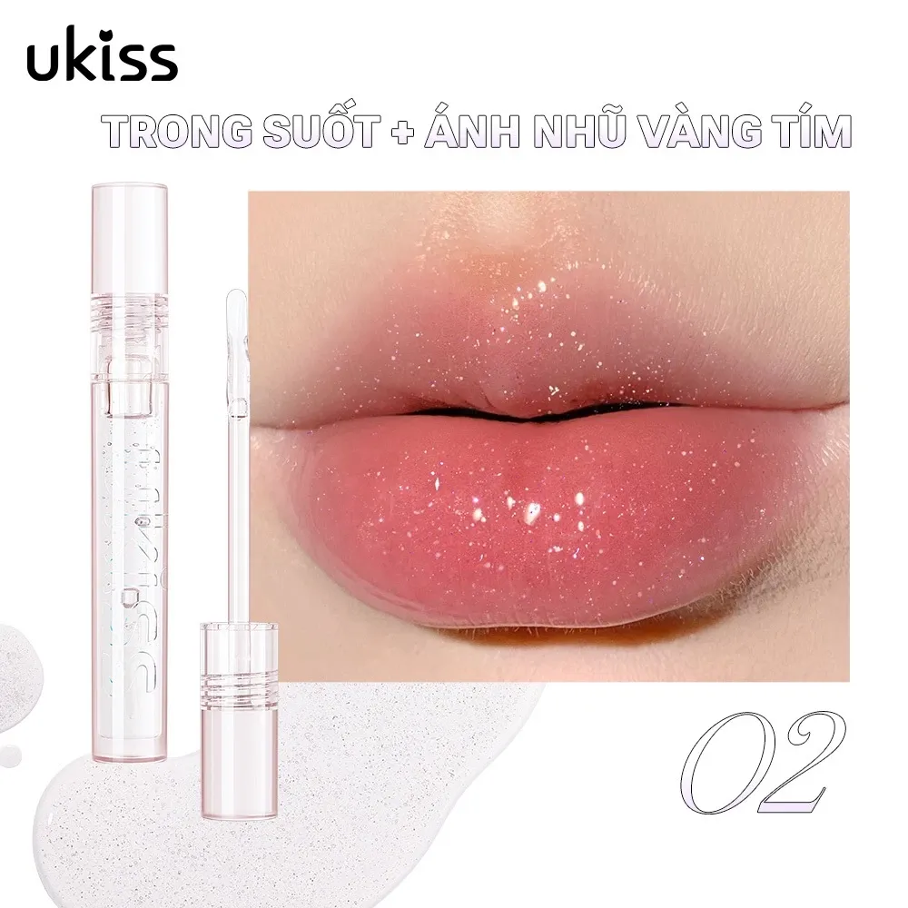 Son dưỡng Ukiss bạc hà 2ml (nhiều màu)