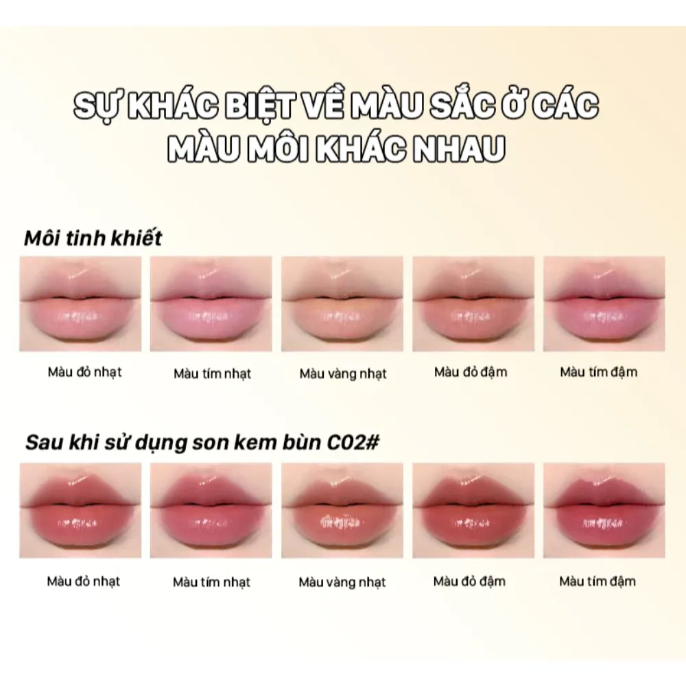 Son kem bùn Ukiss 3g (nhiều màu)