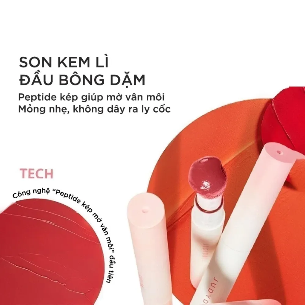 Son kem Judydoll Matte Lip Cream 1.8g (nhiều màu)