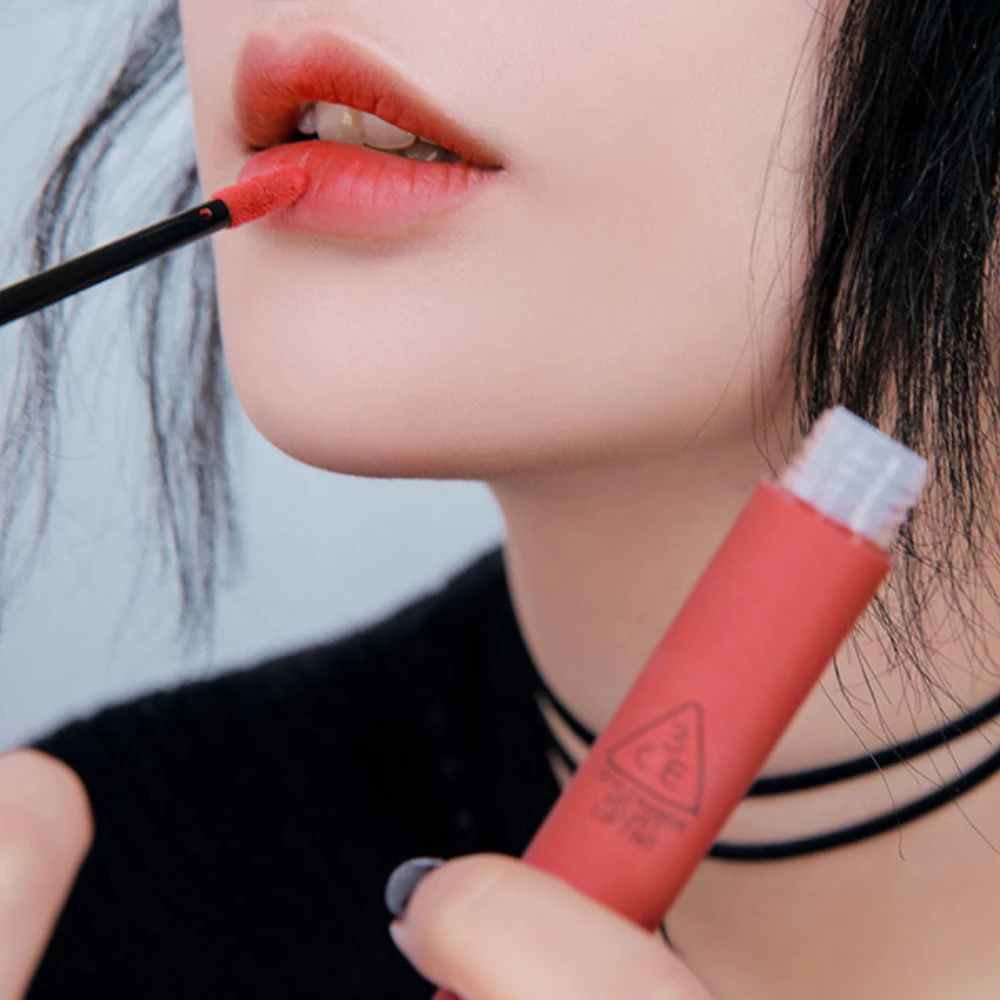 Son kem lì 3CE mịn màng như nhung Cam hồng đất/Đỏ đất/Đỏ cam/Đỏ gạch/Đỏ lạnh 4g