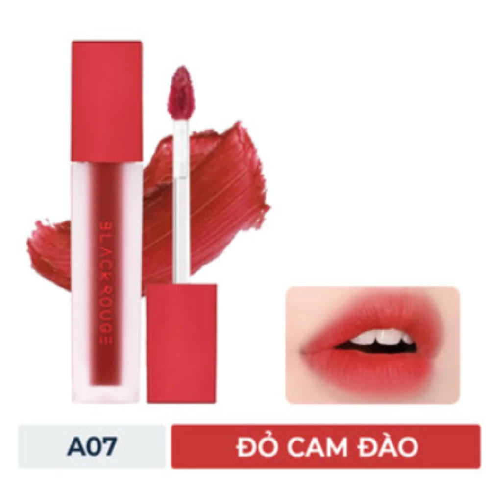 Son kem lì Black Rouge A01 Strawberry Red /A03 Soft Red /A04 Rasberry Syrup /A05 Marmalade /A06 Brick Red /A07 4.5g