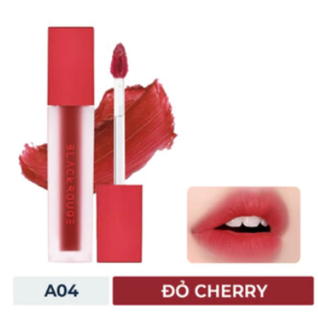 Son kem lì Black Rouge A01 Strawberry Red /A03 Soft Red /A04 Rasberry Syrup /A05 Marmalade /A06 Brick Red /A07 4.5g