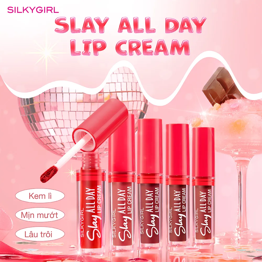 Son kem lì Silkgirl Slay All Day 2ml