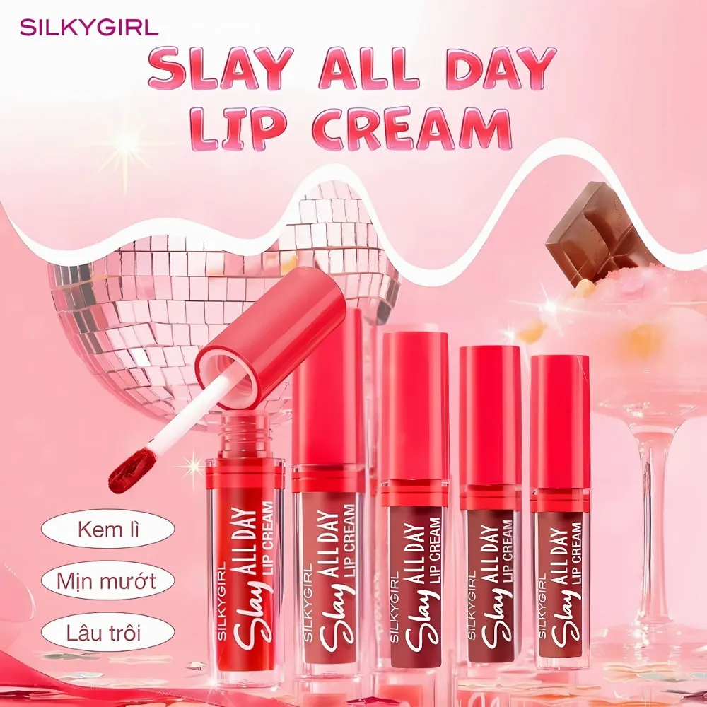 Son kem lì Silkgirl Slay All Day 2ml