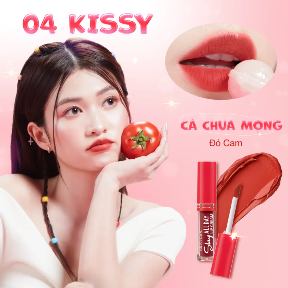 Son kem lì Silkgirl Slay All Day 2ml