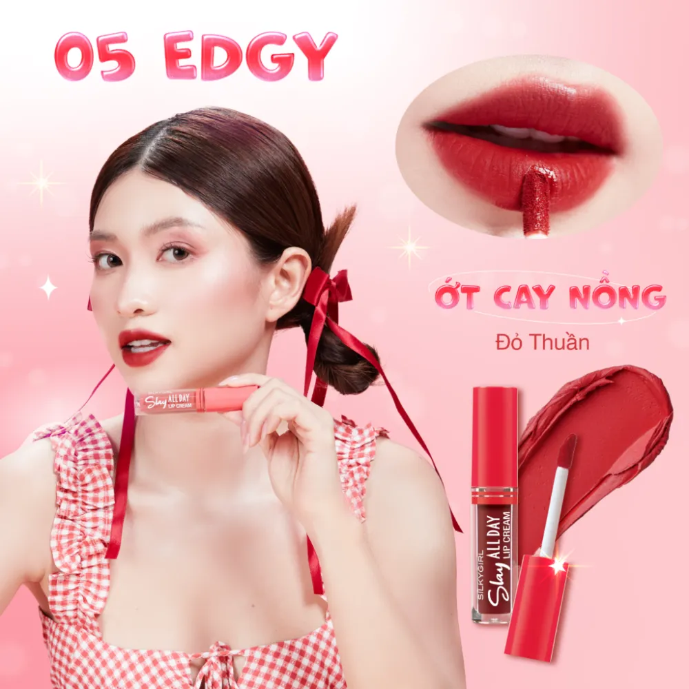 Son kem lì Silkgirl Slay All Day 2ml