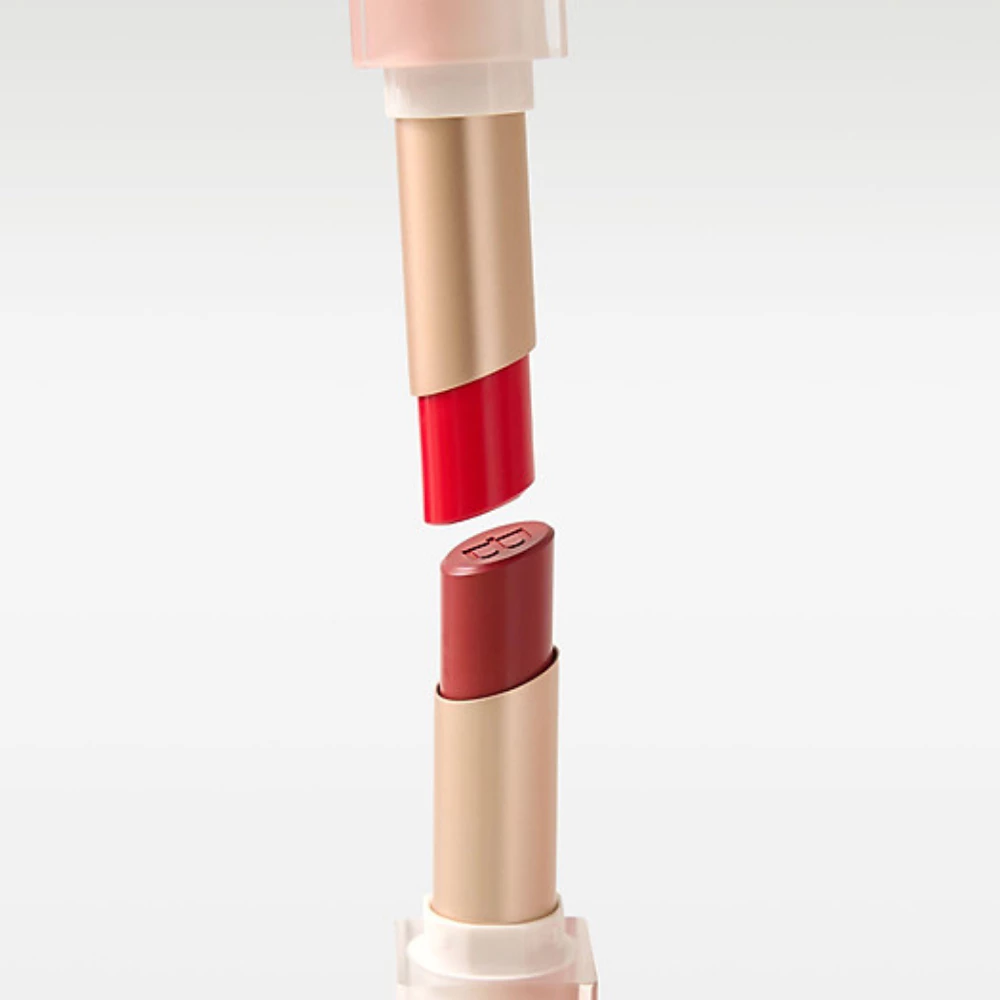 Son lì B.O.M 802 My Cherry Red - Đỏ Cherry/808 My Warm Red - Đỏ đất (phiên bản giới hạn) 3.1g