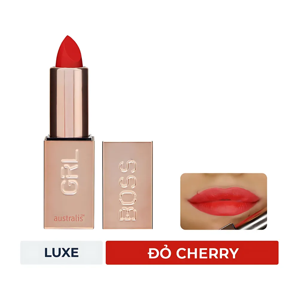 Son lì mềm mịn Australis Girl Boss 3.2g