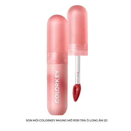 Son môi Colorkey nhung mờ O106/R608/R107/O128/O129/R130 2g