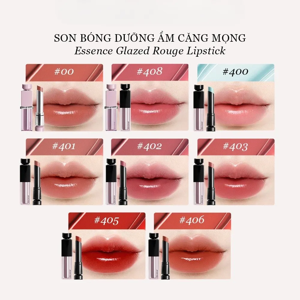 Son thỏi Joocyee Essence Glazed 3.5g (nhiều màu)