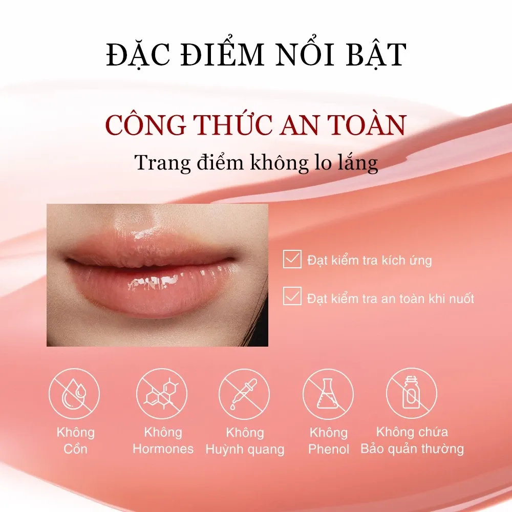 Son thỏi Joocyee Glazed 3.5g (nhiều màu)
