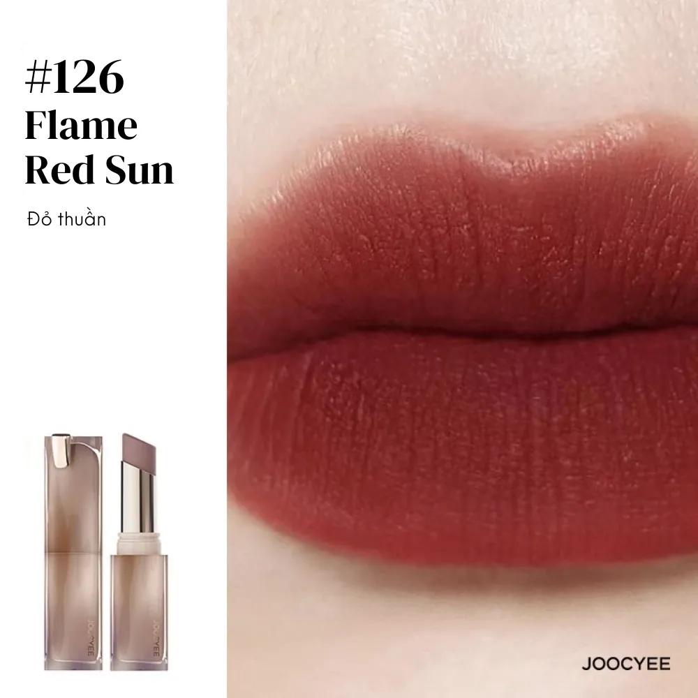 Son thỏi lì Joocyee Muddy nhẹ môi 3.2g (nhiều màu)