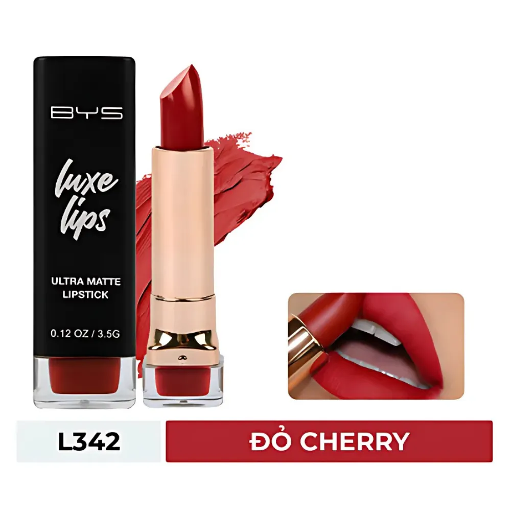 Son thỏi lì thuần chay Bys Luxe lips 3.5g