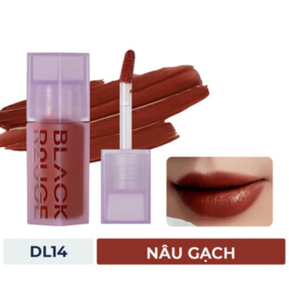 Son Tint Black Rouge DL08 Apricot Nudism /DL10 Romantic Pink /DL12 Cubism Brick /DL13 Gothic Jujube /DL14 4.1g