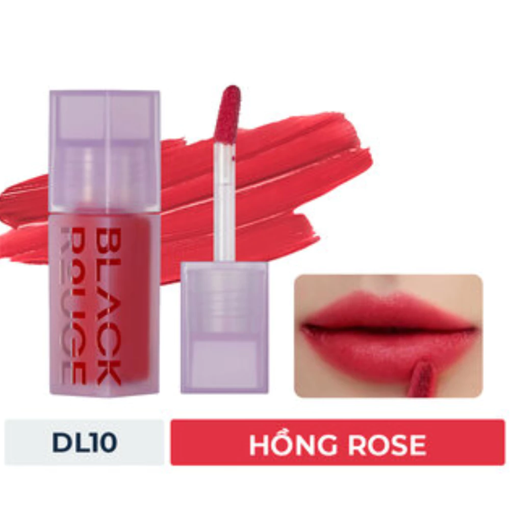 Son Tint Black Rouge DL08 Apricot Nudism /DL10 Romantic Pink /DL12 Cubism Brick /DL13 Gothic Jujube /DL14 4.1g