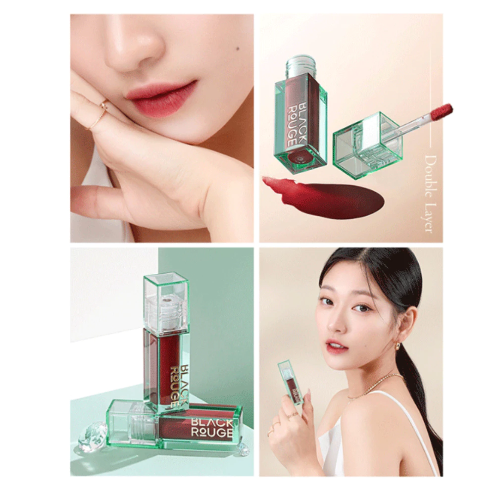 Son Tint Black Rouge DL21 Brick Jasper /DL18 Vintage Ruby /DL19 Cognac Dia  /DL17 Red Sapphire 4.1g
