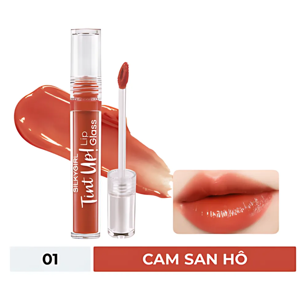 Son tint bóng Silkygirl Tint Up 3g