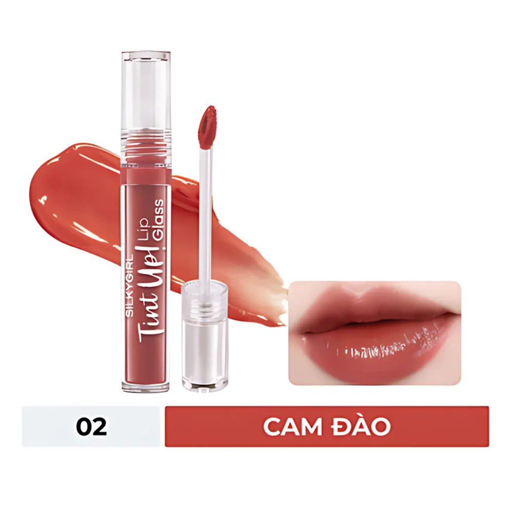 Son tint bóng Silkygirl Tint Up 3g