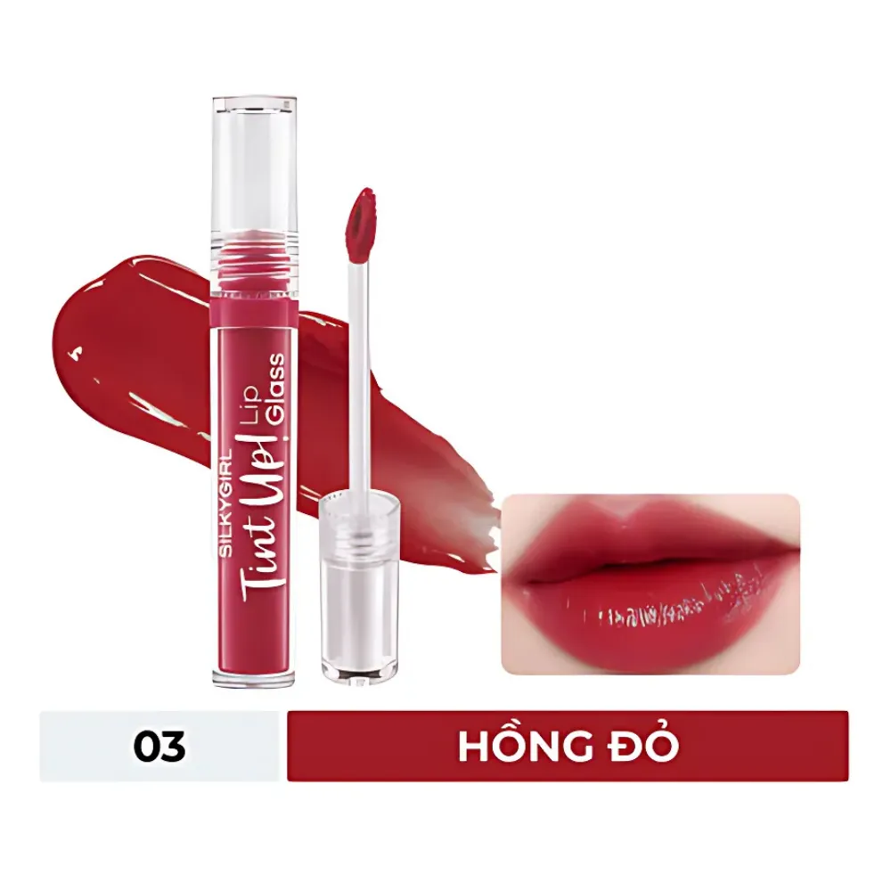 Son tint bóng Silkygirl Tint Up 3g