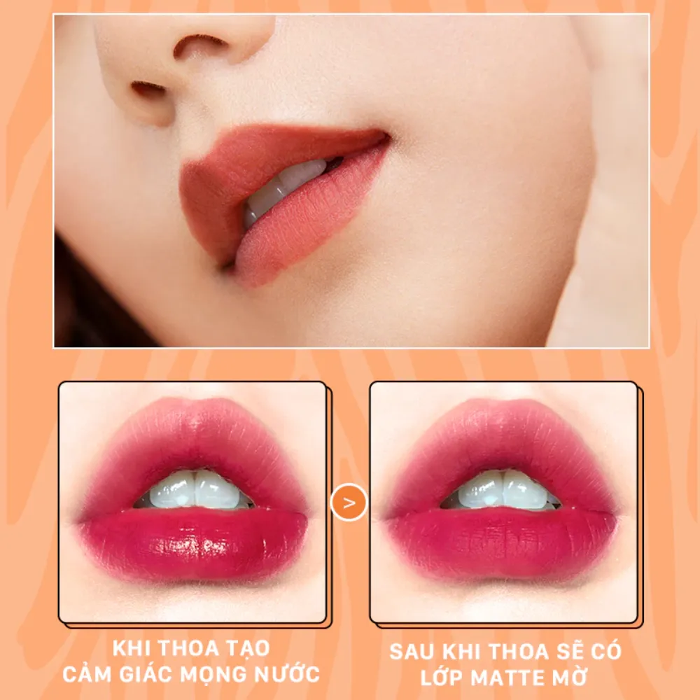 Son tint Ukiss Ginger Cat Trek 3.3g (nhiều màu)