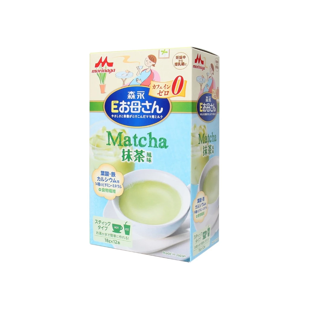 Sữa bầu Morinaga vị trà xanh/ vị café/ vị trà sữa 216g