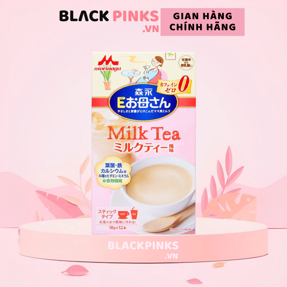 Sữa bầu Morinaga vị trà xanh/ vị café/ vị trà sữa 216g