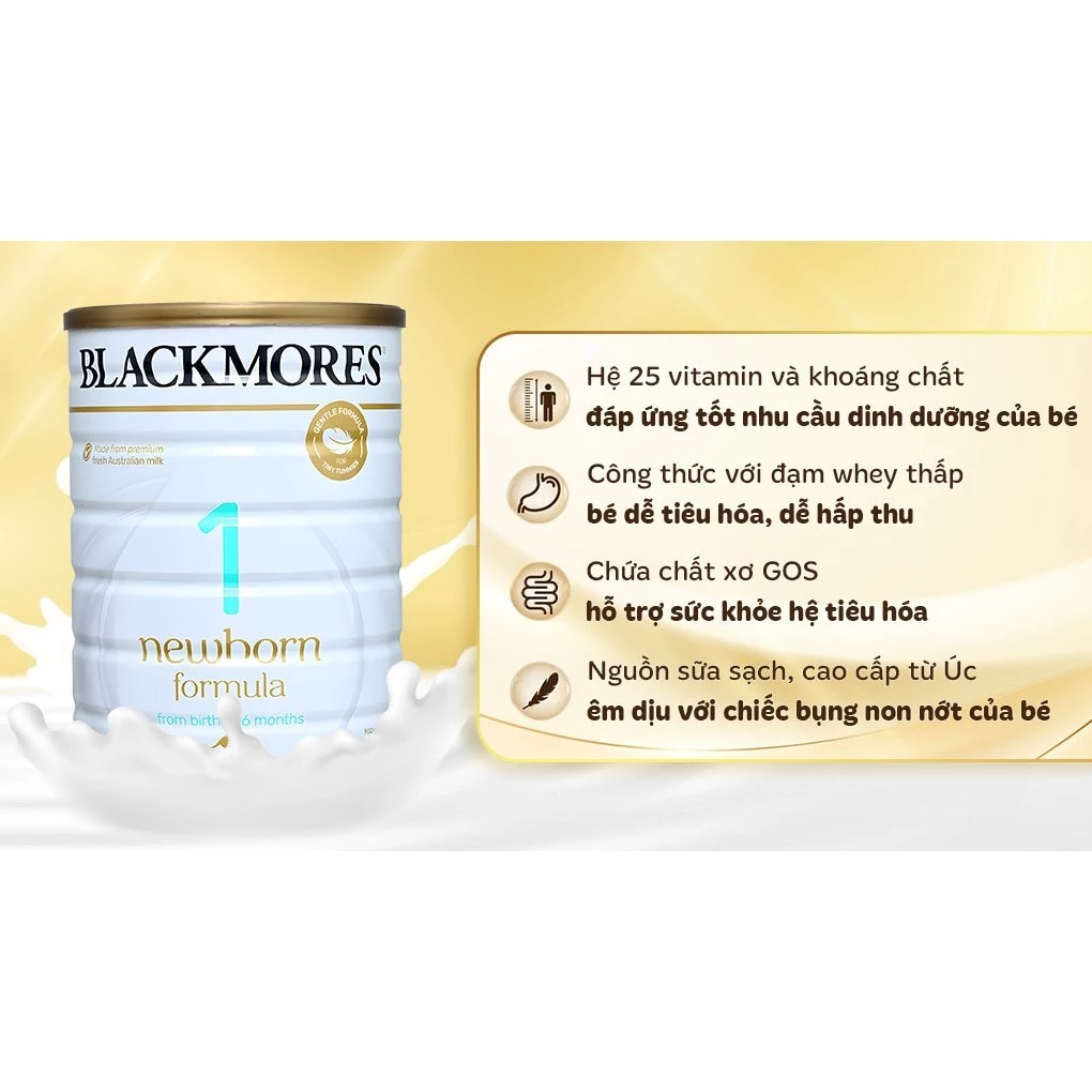 Sữa Blackmores số 1 900g