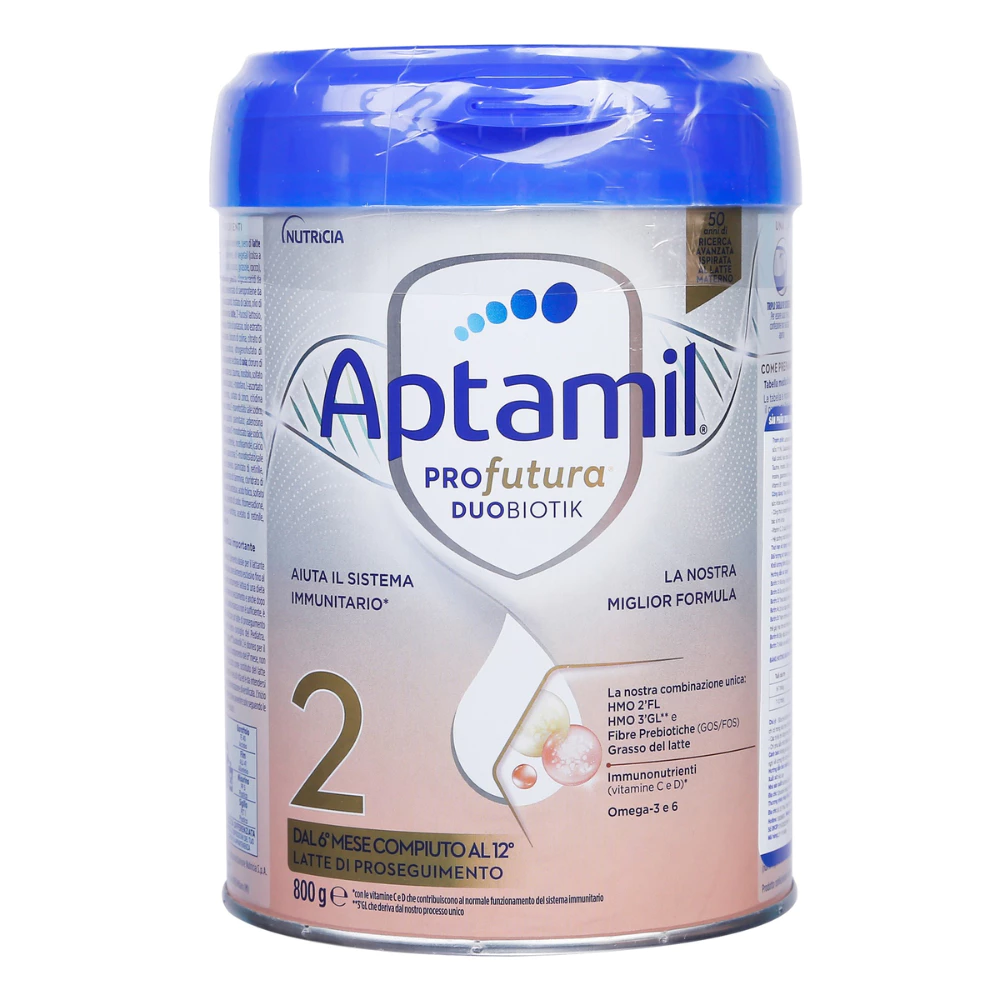 Sữa bột Aptamil Profutura Duobiotik số 2 800g cho bé từ 6 đến 12 tháng tuổi