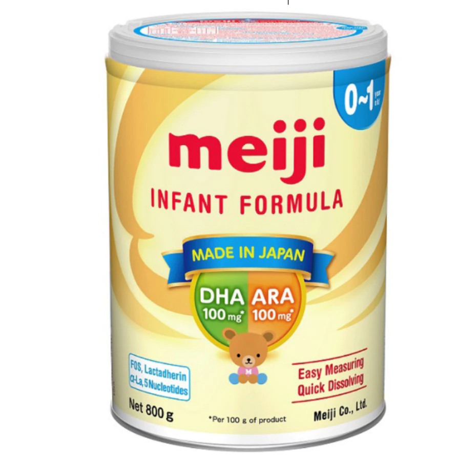 Sữa bột Meiji Infant Formula số 0 800g cho bé 0 - 1 tuổi