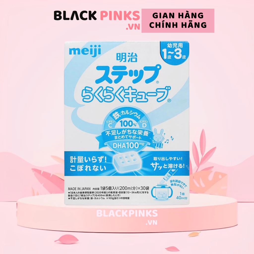 Sữa bột Meiji nội địa Nhật dạng lon/thanh cho bé