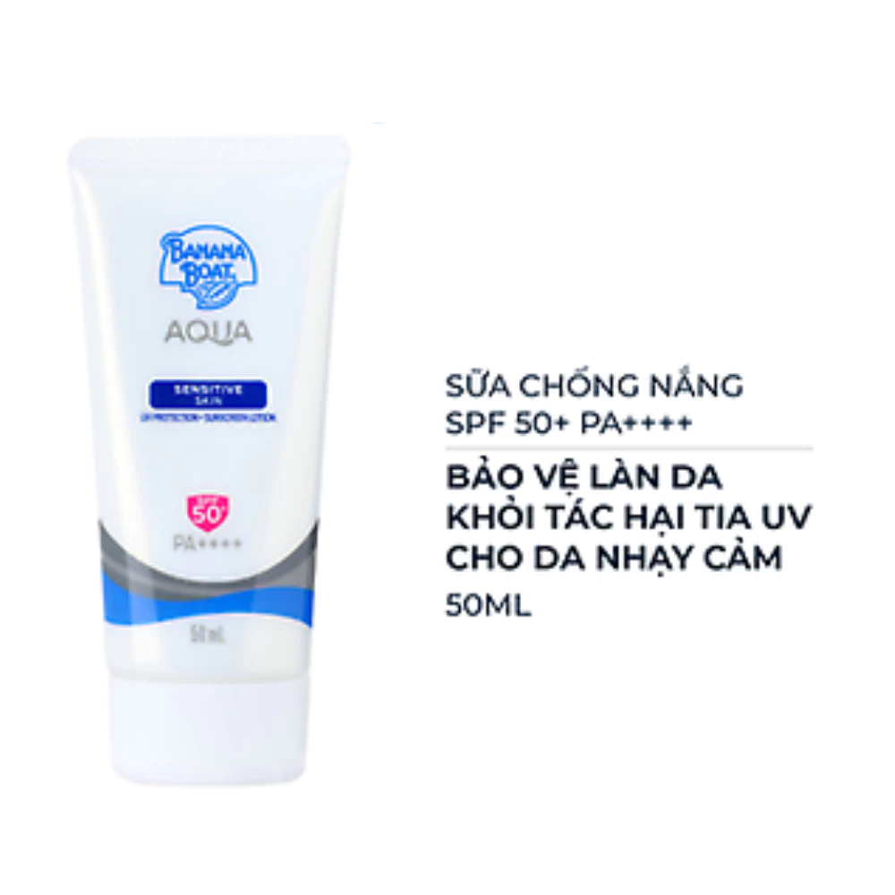 Sữa chống nắng Banana Boat cho da nhạy cảm 50ml
